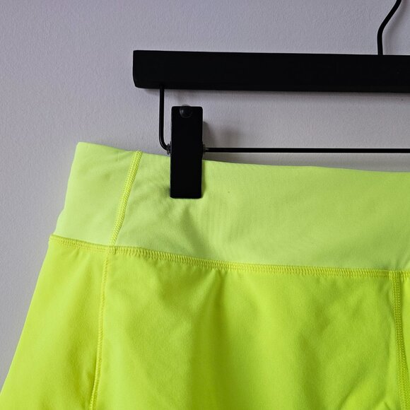 NWT LULULEMON HIYE Highlight Yellow Speed Up LR 2.5" Lined Shorts 10 - Picture 2 of 8
